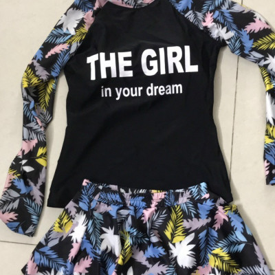 Đồ Tắm Biển Đi Bơi Dài Tay Che Nắng