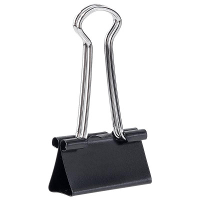 Hộp 12 Kẹp Bướm 25mm - Deli E38564