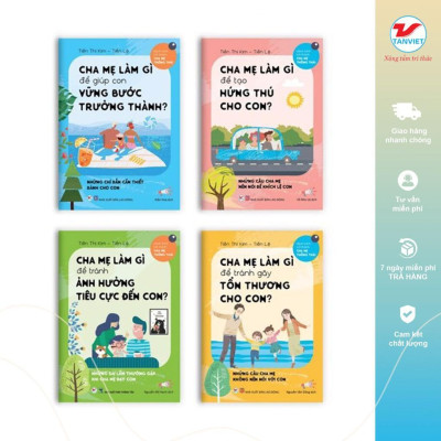 Sách Dạy Con - Cha Mẹ Làm Gì Để Tạo Hứng Thú Cho Con - Tân Việt Books