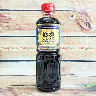 Nước Tương Ít Muối Yamamori 500ML [Không chất bảo quản]