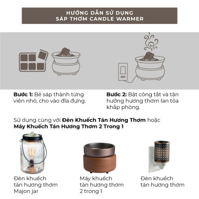 Sáp thơm Candle Warmer - Energize