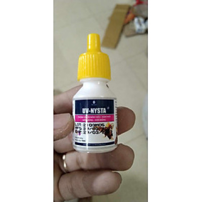 1 chai thuốc UV-Nista trị nấm diều cho chim, vẹt