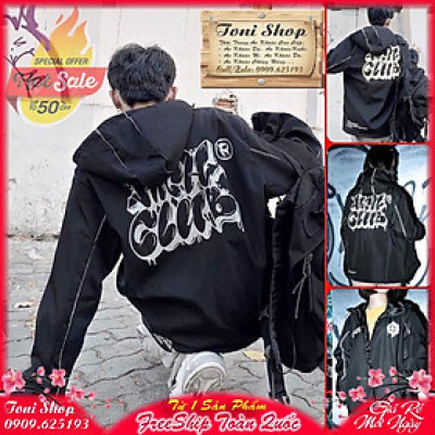 ÁO KHOÁC DÙ 3D 2Club (M1330 - Có Form Rộng XL)