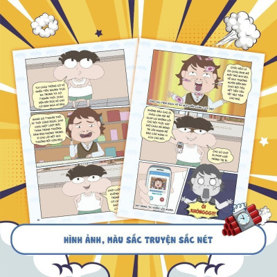 Sách - Truyện Tranh Lớp Học Xả Stress - Khi Mẹ Tớ Là Đặc Vụ Ngầm - Megabook