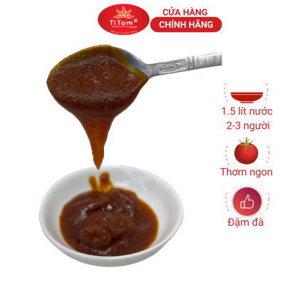 Xốt bún bò Titom gói 70g gia vị bún bò hoàn chỉnh dùng nấu nước lèo bún bò