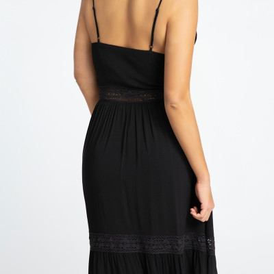 Đầm Maxi Cotton Mặc DRE098 thời trang thiết kế Hity