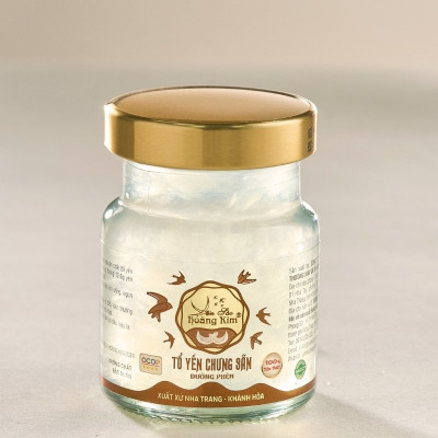 Tổ Yến Chưng Sẵn Đường Phèn - Yến Sào Hoàng Kim - Bồi Bổ Sức Khỏe, Tăng Cường Đề Kháng - Chuẩn OCOP 4 Sao Khánh Hòa (Hộp 1 Hũ x 70ml)