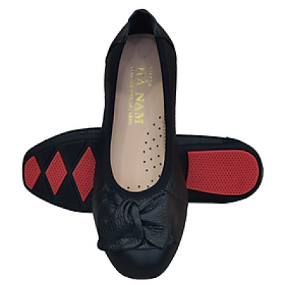 Giày Nữ Búp Bê Đế Bệt HÀ NAM Da Bò Thật Cao Cấp GBBN2045