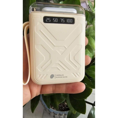 Sạc dự phòng POWER 10000 mAh, tích hợp 4 cổng sạc, màn hình LED - Đèn LED, PD 22.5W, nhỏ gọn - tiện lợi, BH 12 tháng