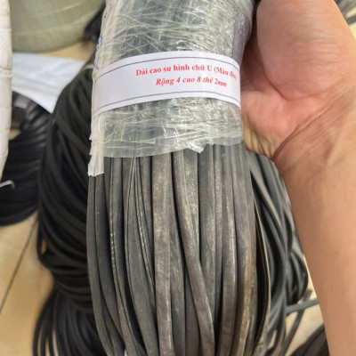 Dải cao su hình chữ U