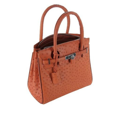 HP6437-38-39-40 - Túi xách da đà điểu Huy Hoàng cao cấp màu đen, nâu đất, vàng bò, nâu đỏ