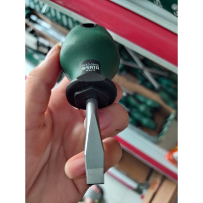 Tuốc nơ vít dẹp, tô vít 6x38mm sata 63411 - Hàng chính hãng