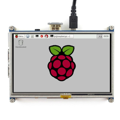 Màn hình cảm ứng điện dung 5 inch Màn hình LCD HD 800 × 480 Waveshare 10563 