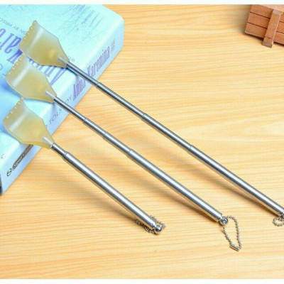 Cây Gãi Lưng Inox Kéo Dài Nhỏ Gọn Cây Gãi Lưng Rút Gọn Tuỳ Chỉnh Chiều Dài Hình Bàn Tay Cán Inox
