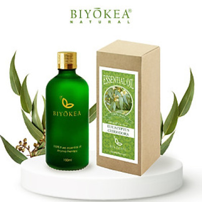 Tinh dầu Bạch Đàn Chanh, tinh dầu thư giãn 100ml BIYOKEA 