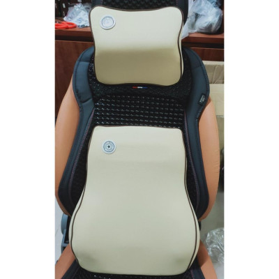  Bộ tựa đầu tựa lưng cao su non nguyên khối - bộ gối đầu tựa lưng trên ô tô