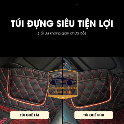 [FORD EVEREST] Thảm Trải Sàn, Lót Sàn Ô Tô 5D 6D Thiết Kế Theo Xe FORD EVEREST 2021 Chống Nước, Không Mùi - MẪU QUẢ TRÁM - Hàng Chính Hãng