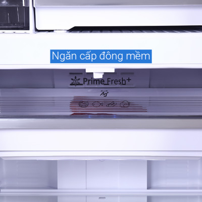 Tủ lạnh Panasonic Inverter 550 lít NR-DZ601VGKV - Ngăn đông mềm siêu tốc - Hàng chính hãng