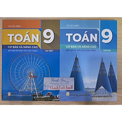 Sách - Combo Toán 9 cơ bản và nâng cao - tập 1 + 2