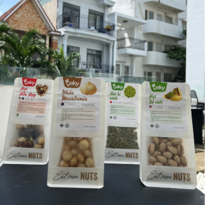 Hạt Bí Xanh Rang Oaky - Túi 150g