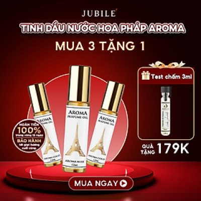 Aroma Eros M – Tinh Dầu Nước Hoa Pháp Dạng Lăn 12ml
