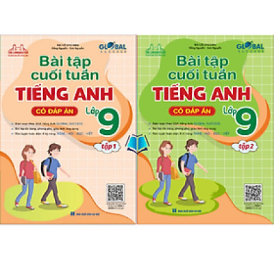 Sách - Global Success Bài Tập Cuối Tuần Tiếng Anh Lớp 9 (Có đáp án)