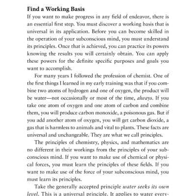 The Power of Your Subconscious Mind