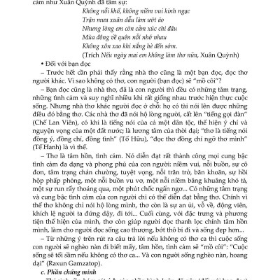 Bồi Dưỡng Học Sinh Giỏi Phát Triển Kĩ Năng Làm Bài Văn Trung Học Phổ Thông