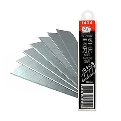 Set 10 Lưỡi Dao Rọc Giấy SDI 1404 Lớn