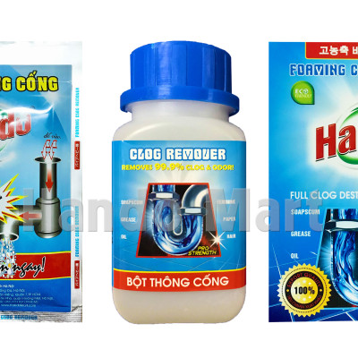 Bột thông cống cực mạnh Hando 100g Nội Địa