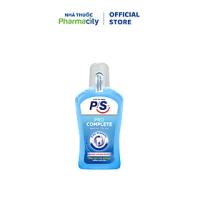 Nước súc miệng P/S Pro Complete (Chai 500ml)