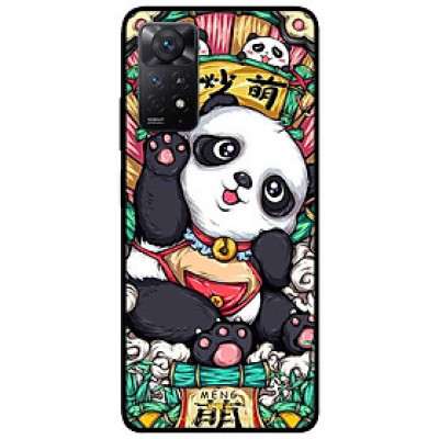 Ốp lưng dành cho Xiaomi Redmi Note 11 Pro 5G - Gấu Yếm Đỏ