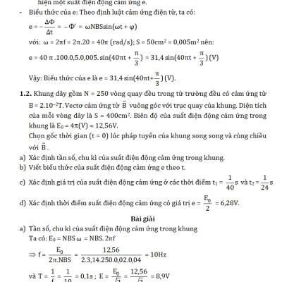 Bồi Dưỡng Học Sinh Giỏi Vật Lí Lớp 12 (Tập 2)