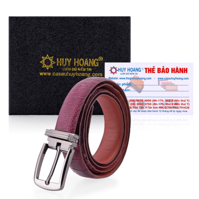 Thắt Lưng Nữ Da Đà Điểu Huy Hoàng HT5409 - Tím