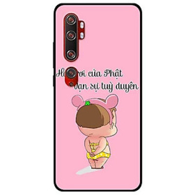 Ốp lưng dành cho Xiaomi Mi Note 10 - Mi Note 10 Pro - mẫu Quỳnh Hoa Rơi