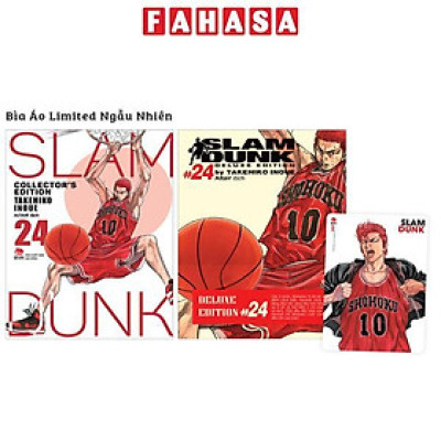 Sách - Slam Dunk - Deluxe Edition - Tập 24 - Tặng Kèm Obi + Bìa Áo Limited Ngẫu Nhiên + Card