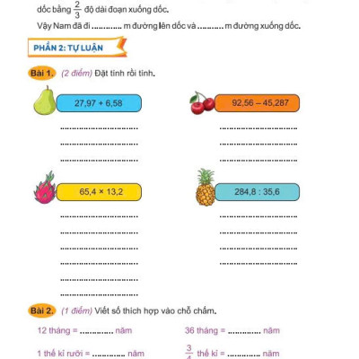 Sách - Đề Kiểm Tra Toán 5 - Bộ sách Kết Nối