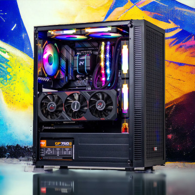 CASE MAGIC LUXURY i FULL TOWER SẴN 4FAN (E-ATX) - Hàng chính hãng