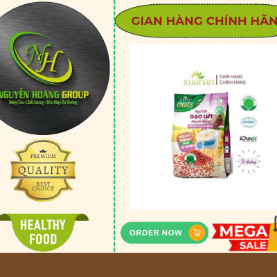 COMBO 6 :Gói Ngũ Cốc Gạo Lứt Huyết Rồng Ít Đường 400g