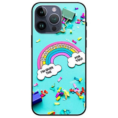 Ốp lưng dành cho Iphone 14 - Iphone 14 Plus - Iphone 14 Pro - Iphone 14 Pro Max - Mưa Cầu Vòng