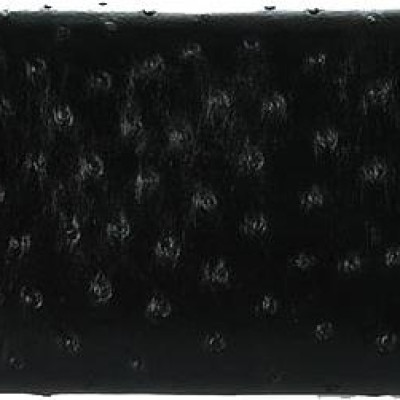 Túi đeo da đà điểu Huy Hoàng da bụng màu đen HT6423