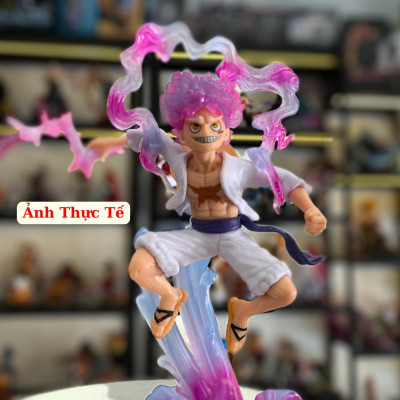 Mô Hình Luffy Gear 5 Bản Có Vũ Khí 22cm Mô hình One Piece Cao Cấp, Figure Mô Hình Anmie One Piece Luffy Vua Hải Tặc
