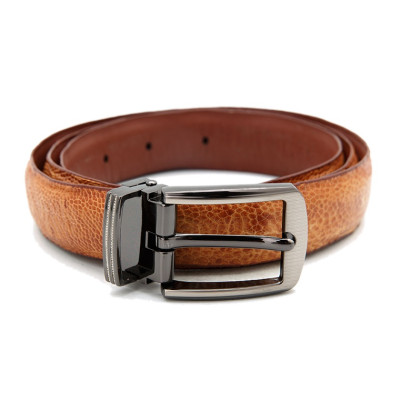 HC5411-12-15-16 - Dây thắt lưng nữ da đà điểu Huy Hoàng 2,5P trơn màu đen, nâu đất, nâu đỏ, vàng bò