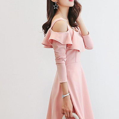 Đầm bệt vai trẻ trung da87