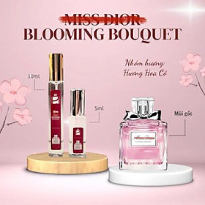 Tinh dầu nước hoa dạng xịt 5ml 10ml Miss D.ior Blooming Bouquet (mùi nữ)