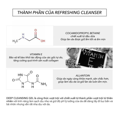 Sữa rửa mặt CHUCOS Refreshing Cleaner 150ml