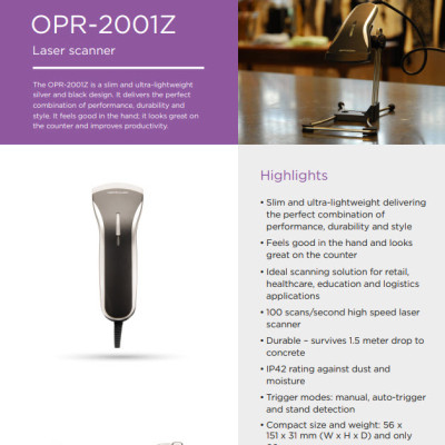 Máy quét mã vạch – Máy đọc mã vạch – Opticon OPR-2001Z (Hàng chính hãng)