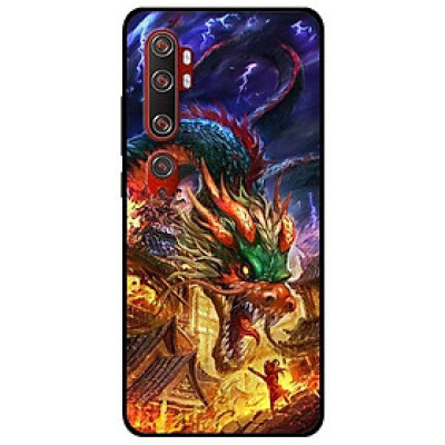 Ốp lưng dành cho Xiaomi Mi Note 10 - Mi Note 10 Pro - mẫu Rồng Nổi Giận