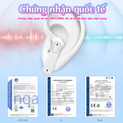 Máy trợ thính Funmic EN-IA102D - Kết nối Bluetooth thông minh