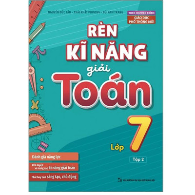 Combo 2Q: Rèn Kĩ Năng Giải Toán Lớp 7 - (Tập 1 + Tập 2)